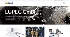 Desktop Screenshot of lupeg.de